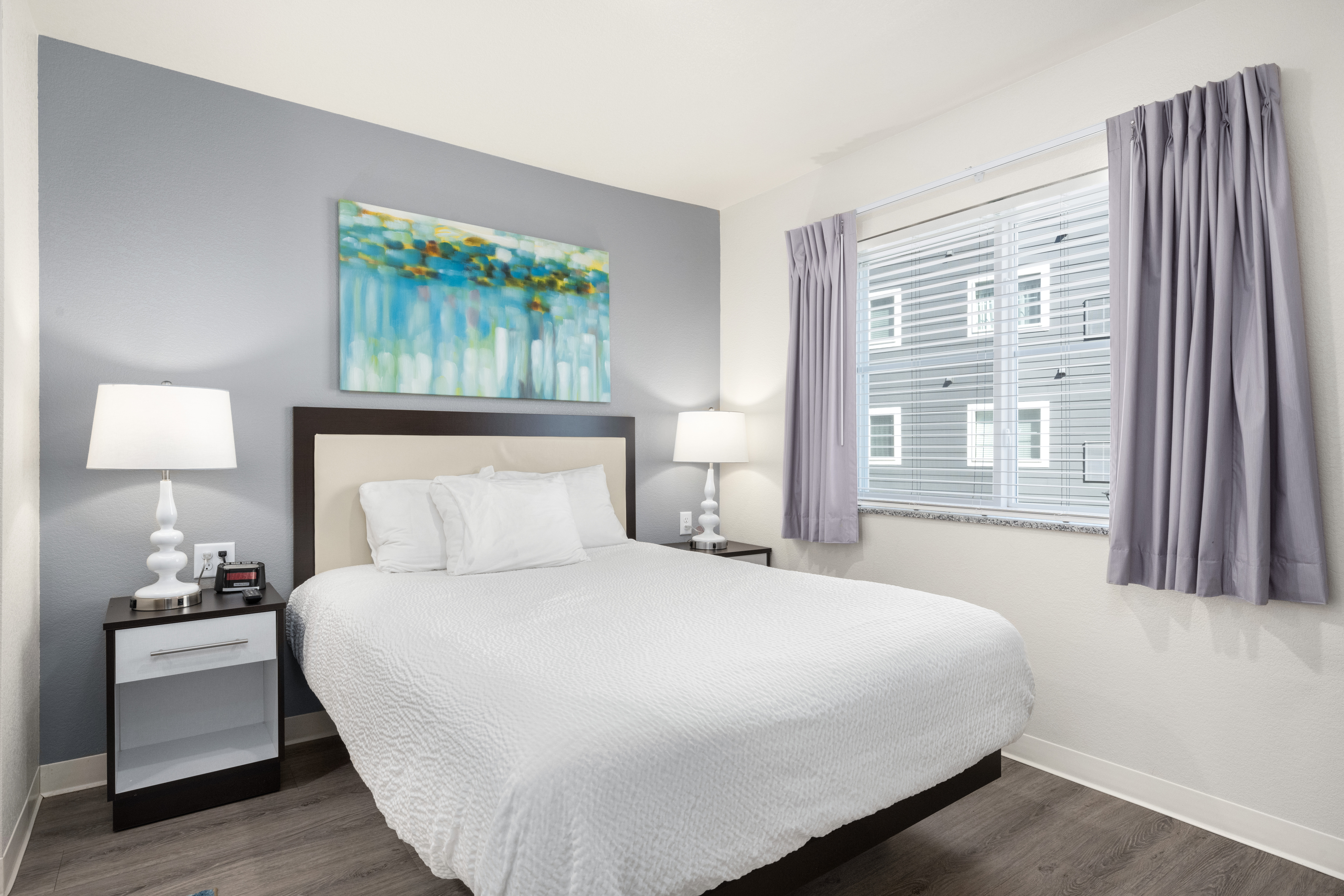 Guest room at the WaterWalk Extended Stay Minneapolis - Plymouth in Plymouth, Minnesota