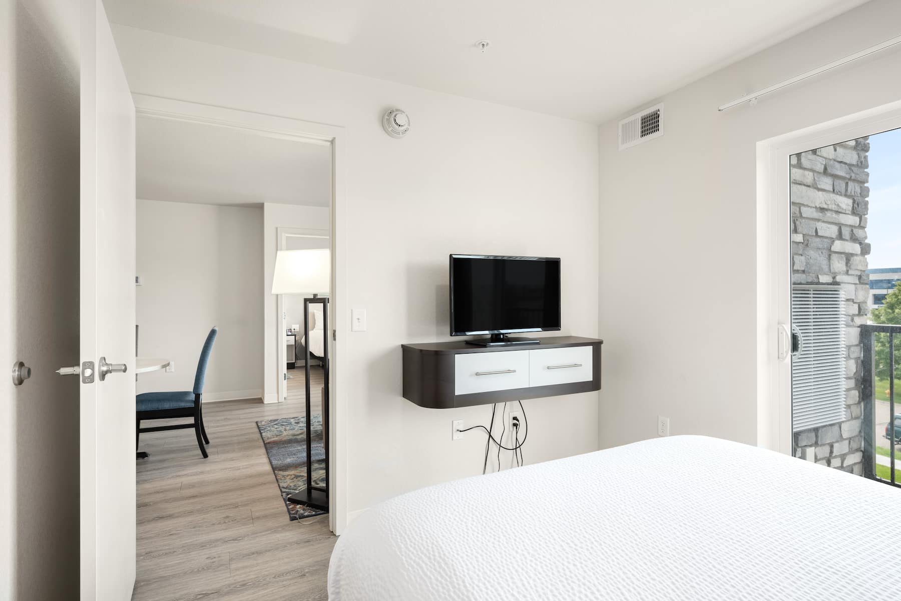 Guest room at the WaterWalk Extended Stay Minneapolis - Plymouth in Plymouth, Minnesota
