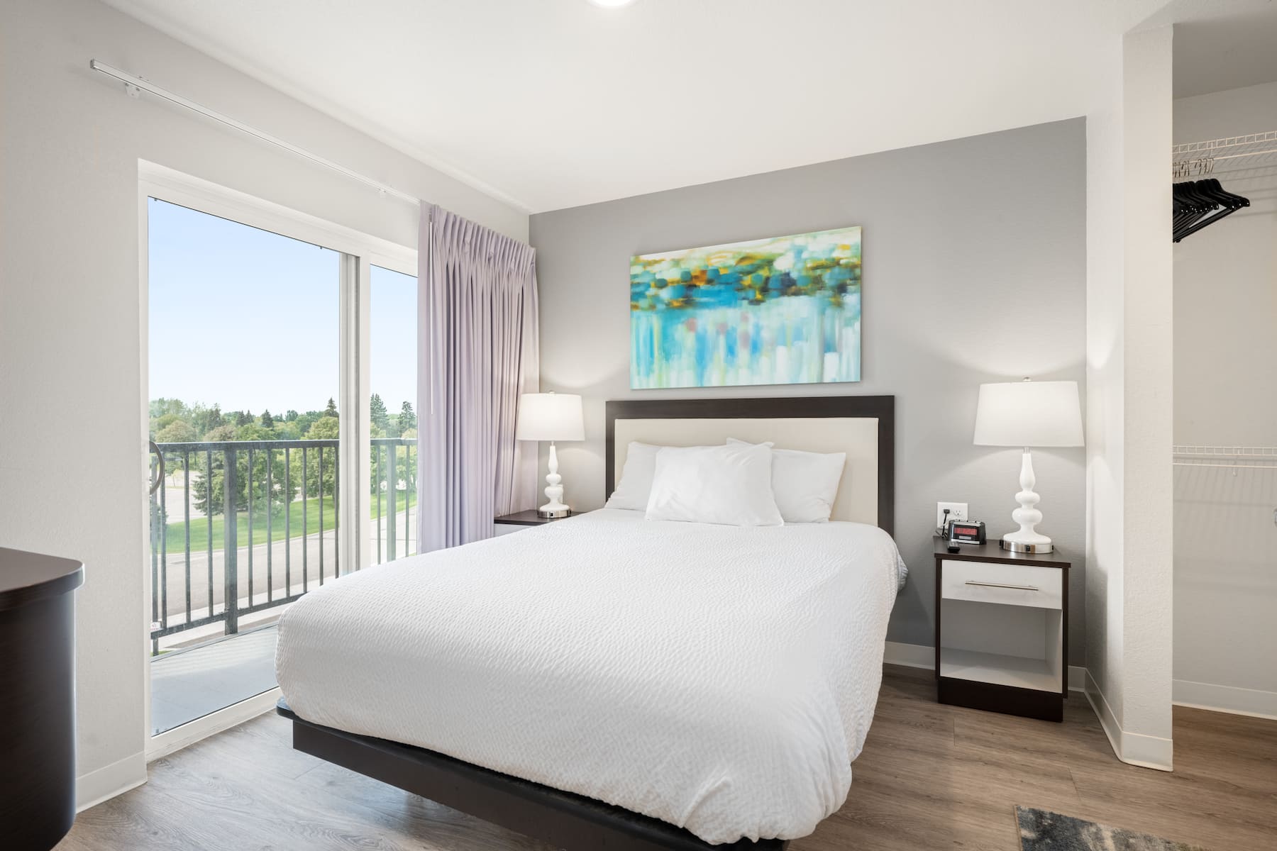 Guest room at the WaterWalk Extended Stay Minneapolis - Plymouth in Plymouth, Minnesota