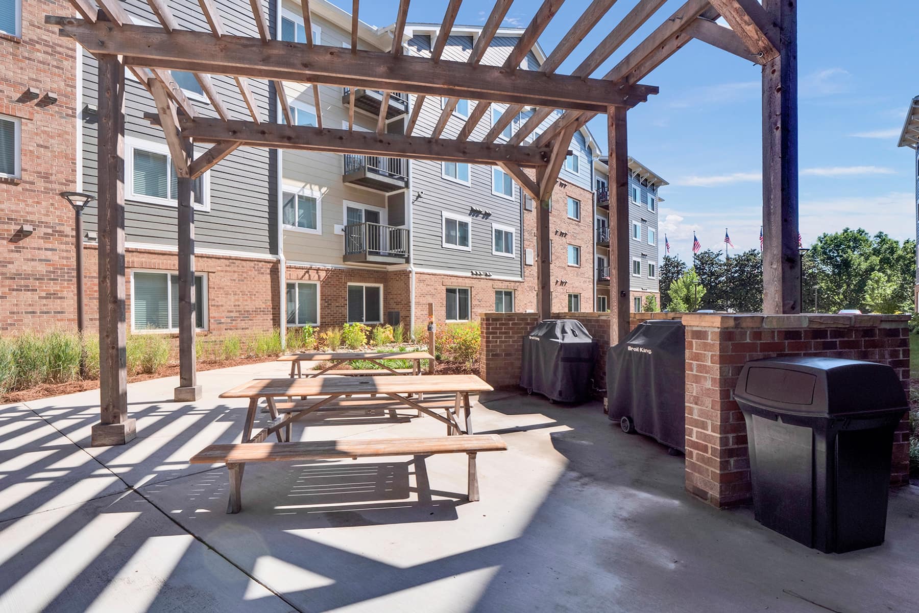 BBQ grill at WaterWalk Extended Stay Charlotte - Arrowood in Charlotte, North Carolina