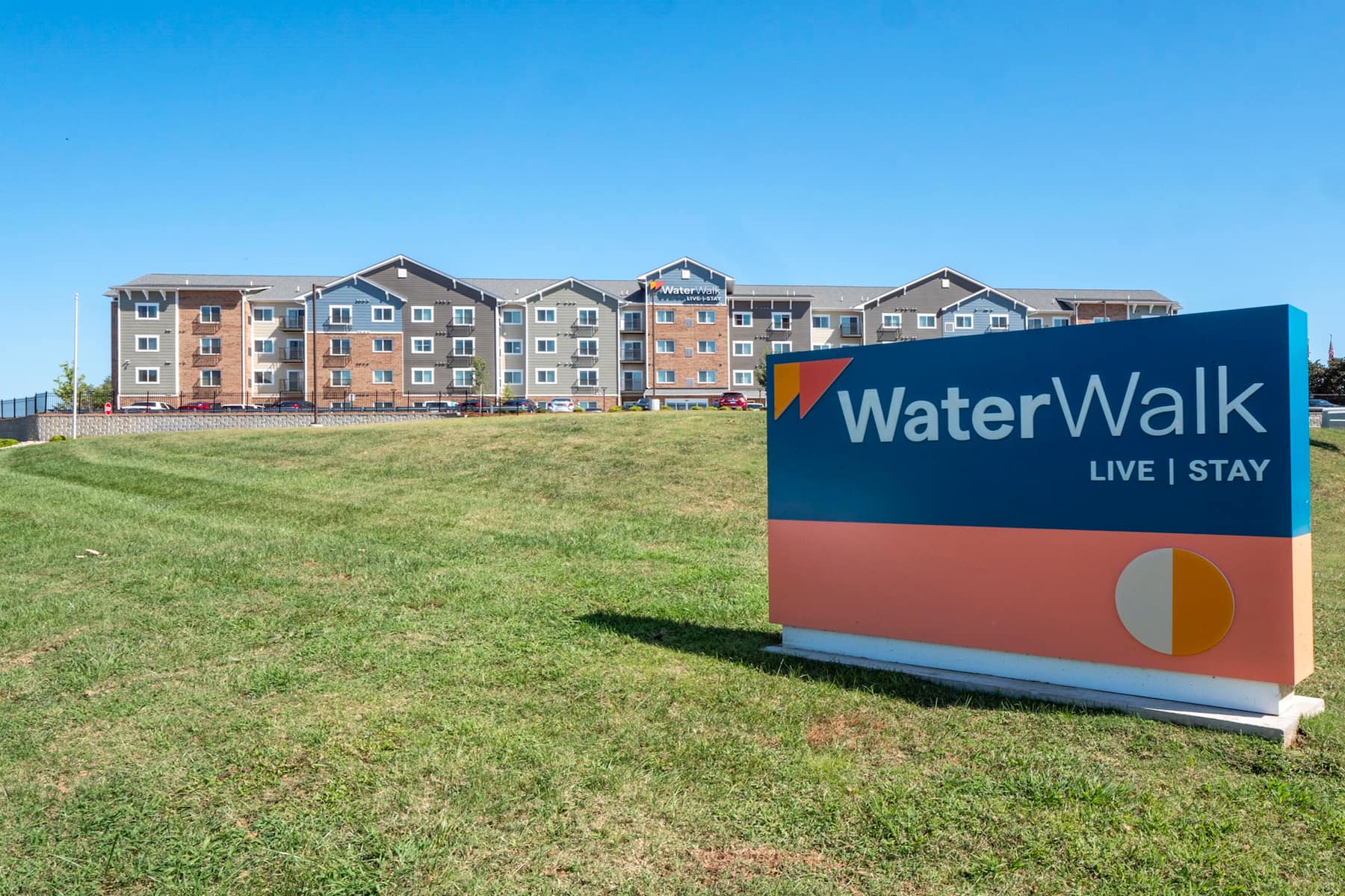 Exterior of WaterWalk Extended Stay Charlotte - Arrowood hotel in Charlotte, North Carolina
