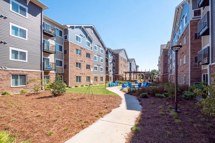 Firepit at WaterWalk Extended Stay Charlotte - Arrowood in Charlotte, North Carolina