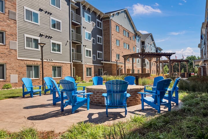 Firepit at WaterWalk Extended Stay Charlotte - Arrowood in Charlotte, North Carolina