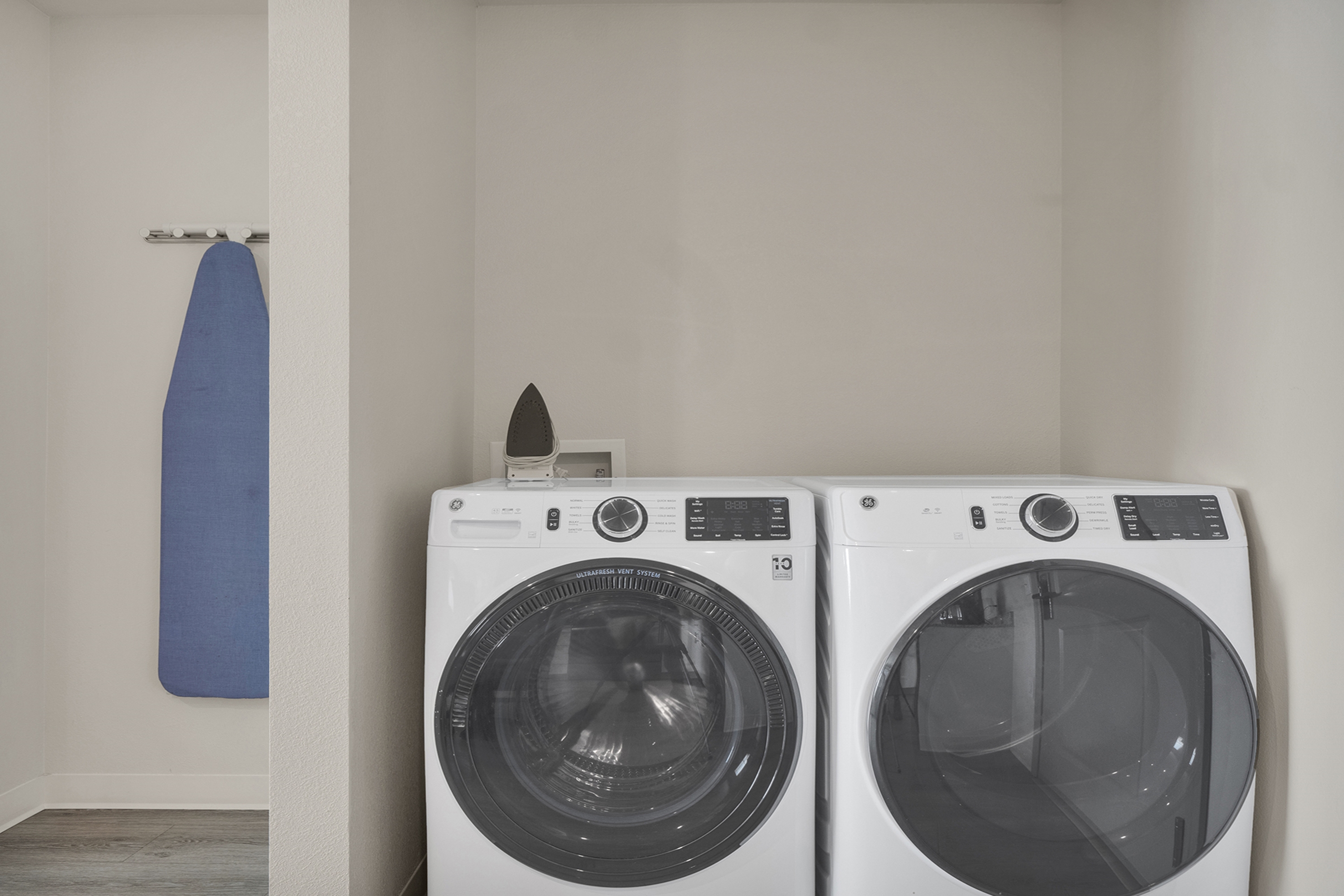 Guest room feature at the WaterWalk Extended Stay Raleigh Durham Research Triangle in Morrisville, North Carolina