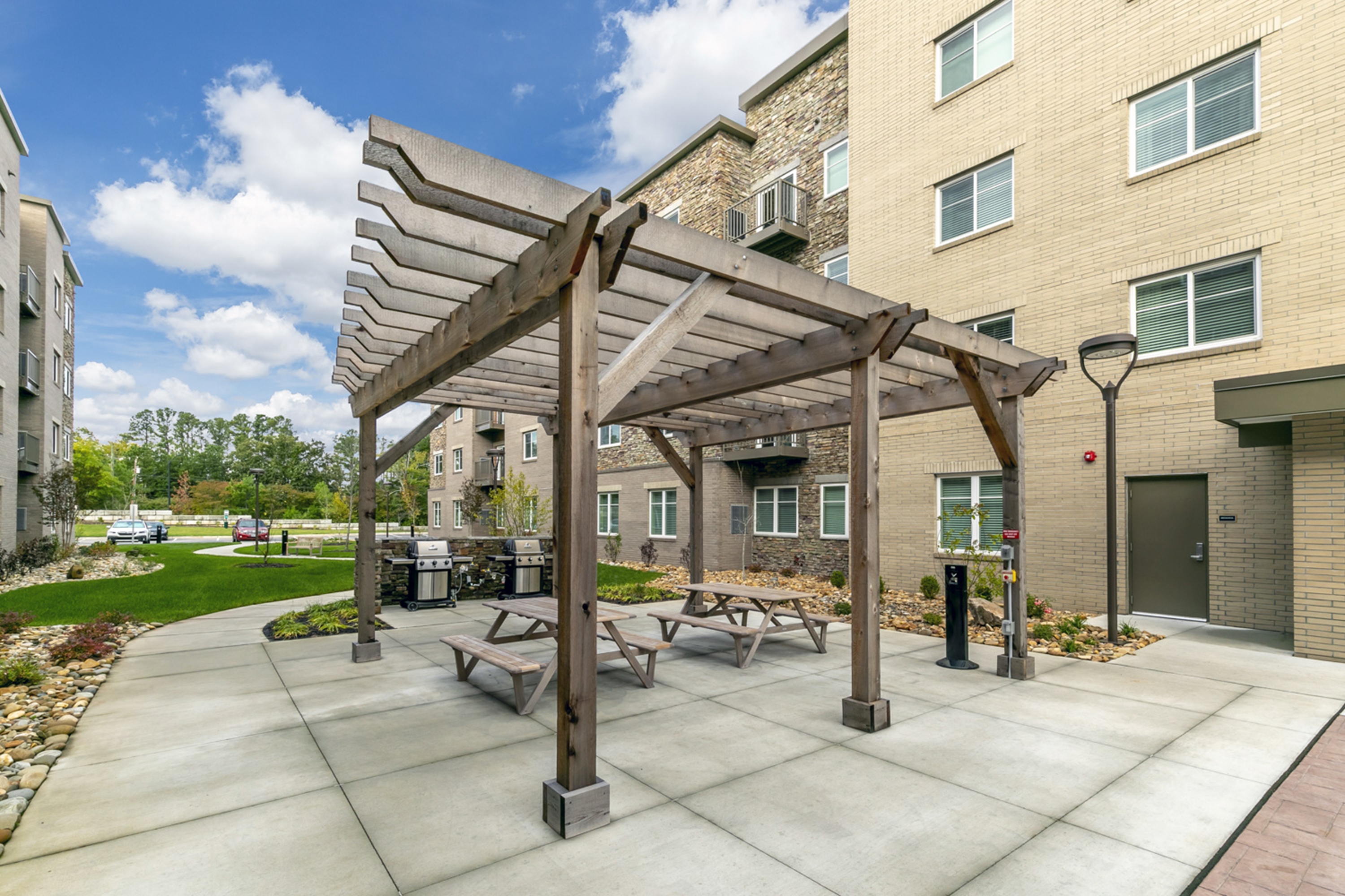 Courtyard at WaterWalk Extended Stay Raleigh Durham Research Triangle in Morrisville, North Carolina
