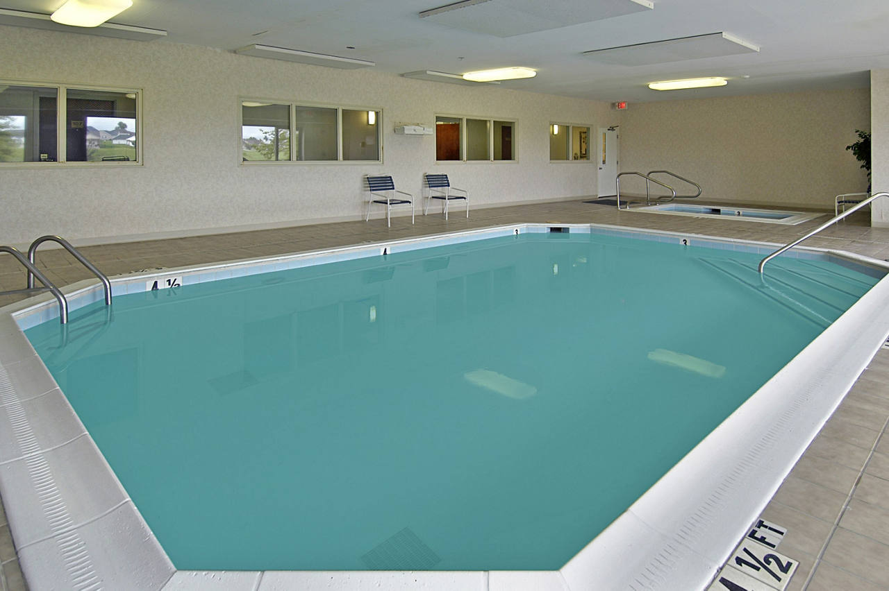 Enjoy a Refreshing Swim in our Heated Indoor Pool and Spa