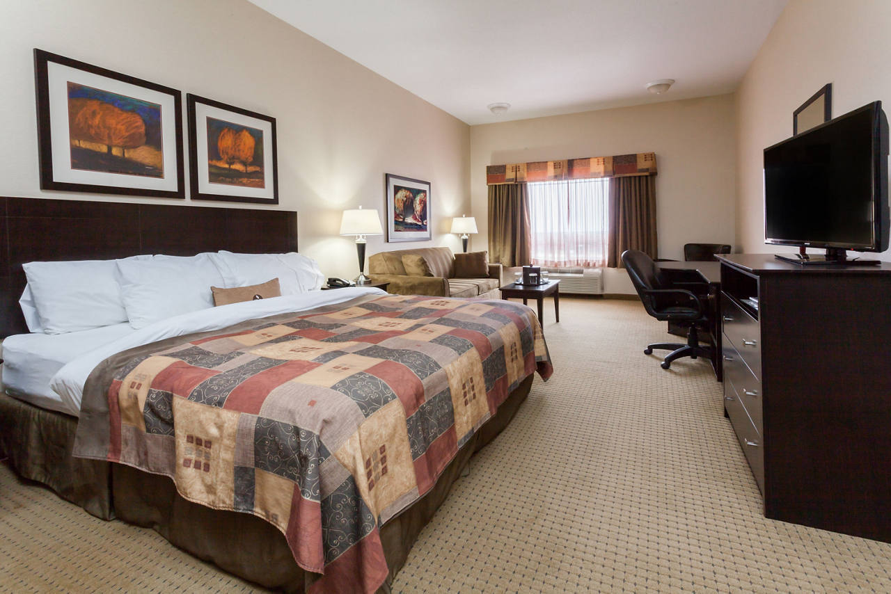 1 King Bed Room