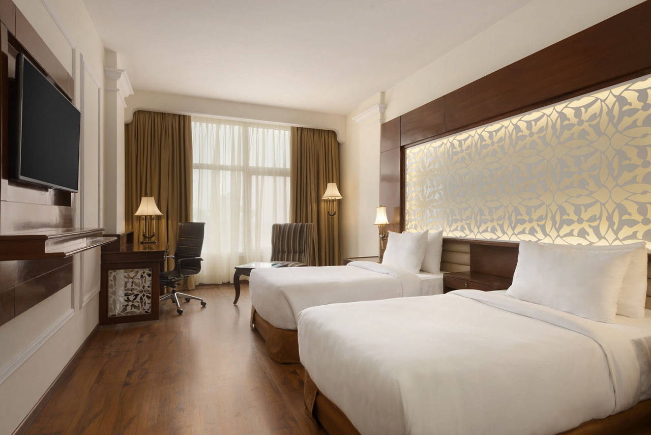 2 Single Beds Accessible Room