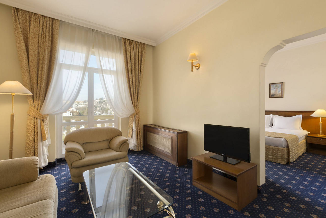 1 Queen Bed Business Suite