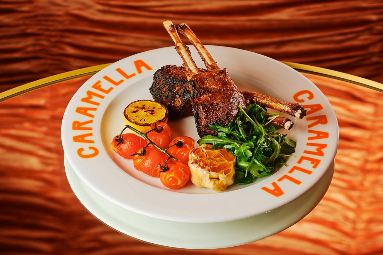 Food and Beverage options at Caramella at Planet Hollywood in Las Vegas.