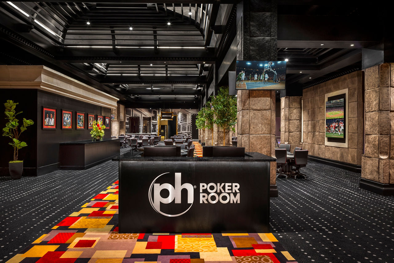 WSOP Poker Room at Planet Hollywood Resort & Casino Las Vegas.  May 2025